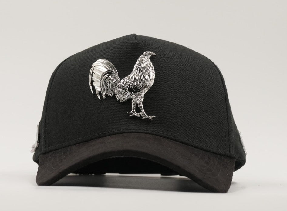 GALLO PUESTOS QUINCE NEGRO PLATA