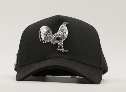 GALLO PUESTOS QUINCE NEGRO PLATA