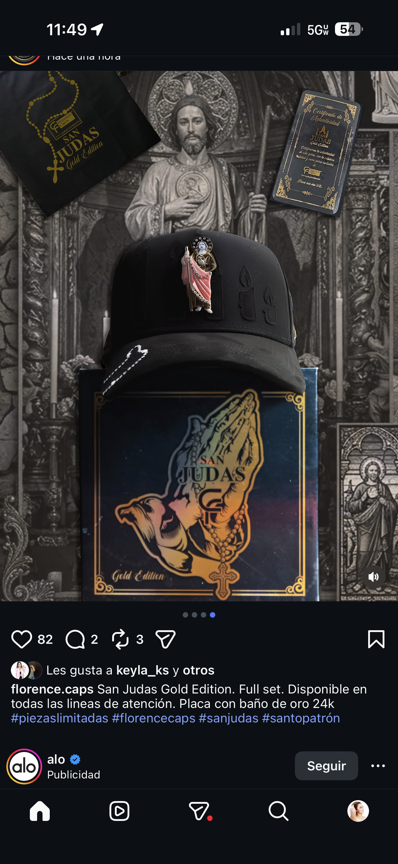 SAN JUDAS GOLD EDITION ORO 24K !ENVIO GRATIS!