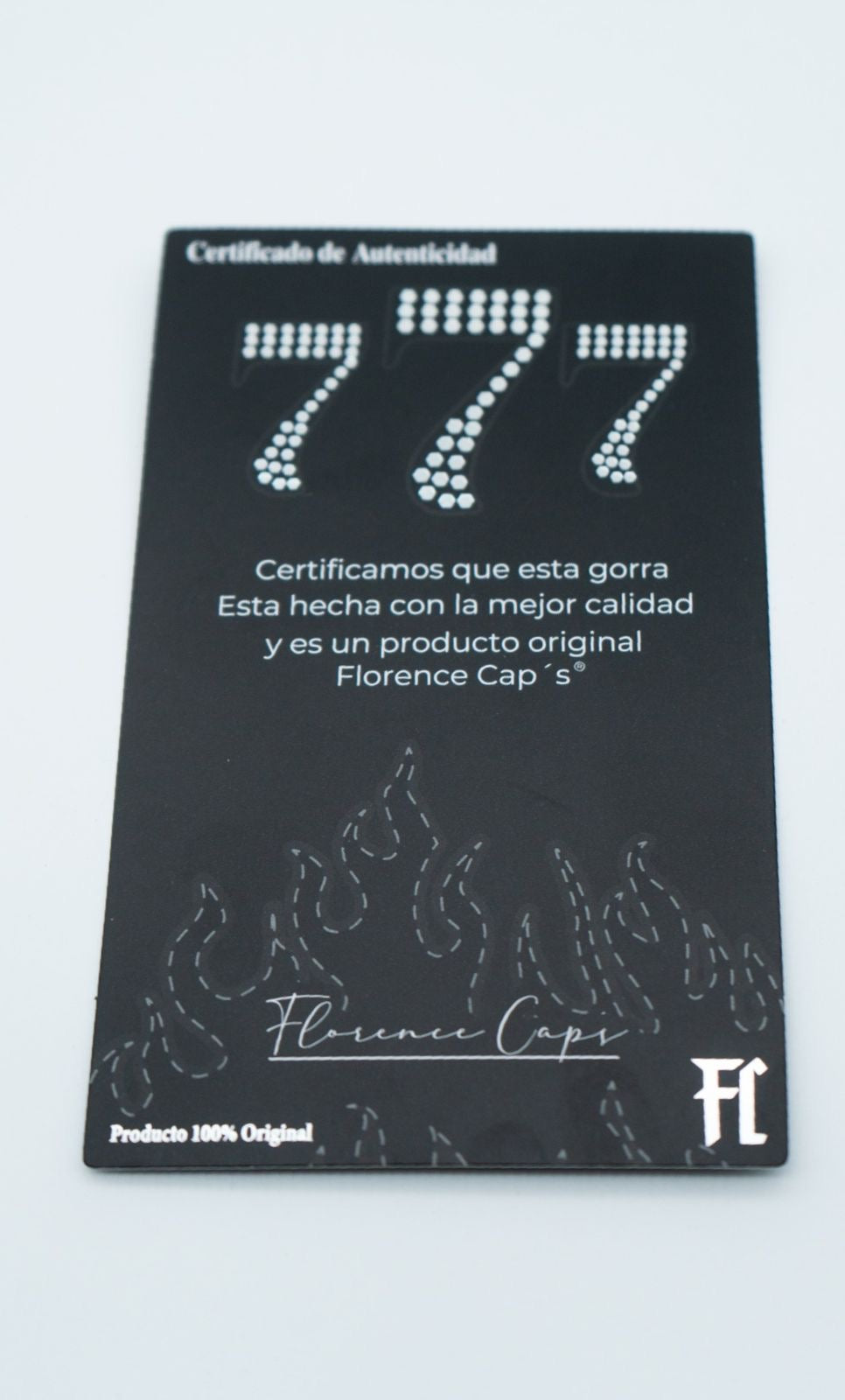 777 fullset último modelo Florence cap’s