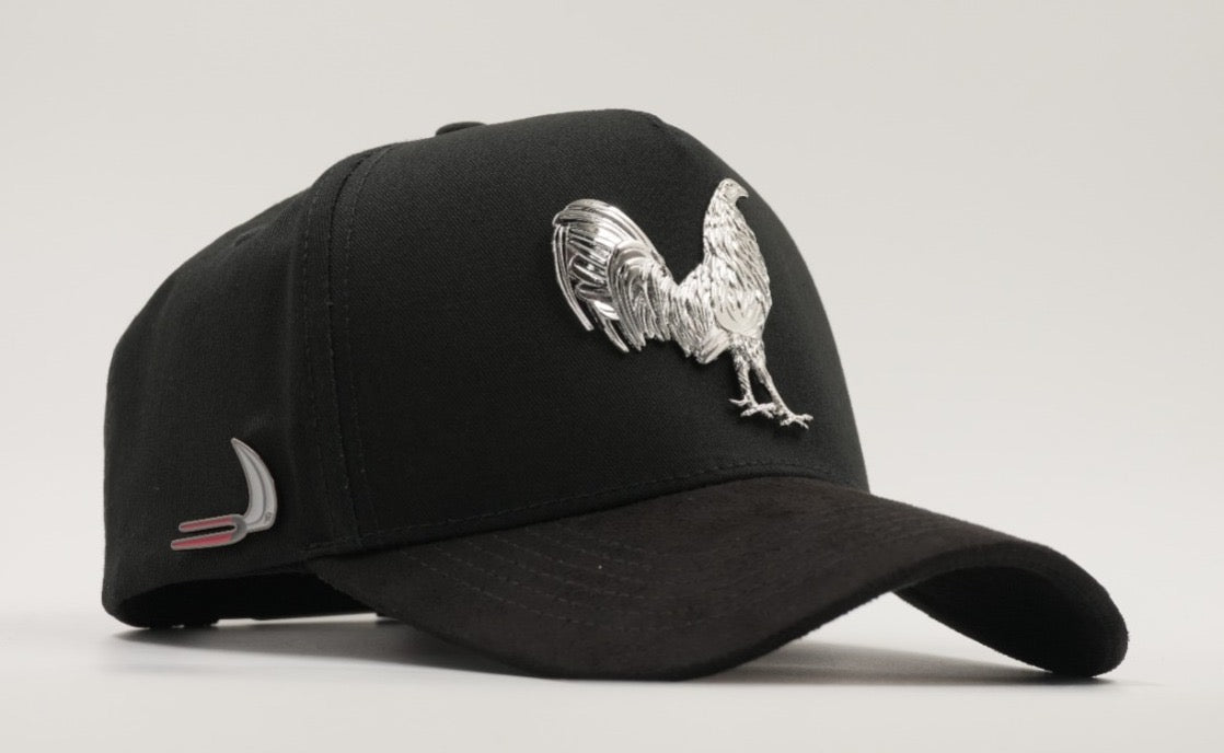 GALLO PUESTOS QUINCE NEGRO PLATA