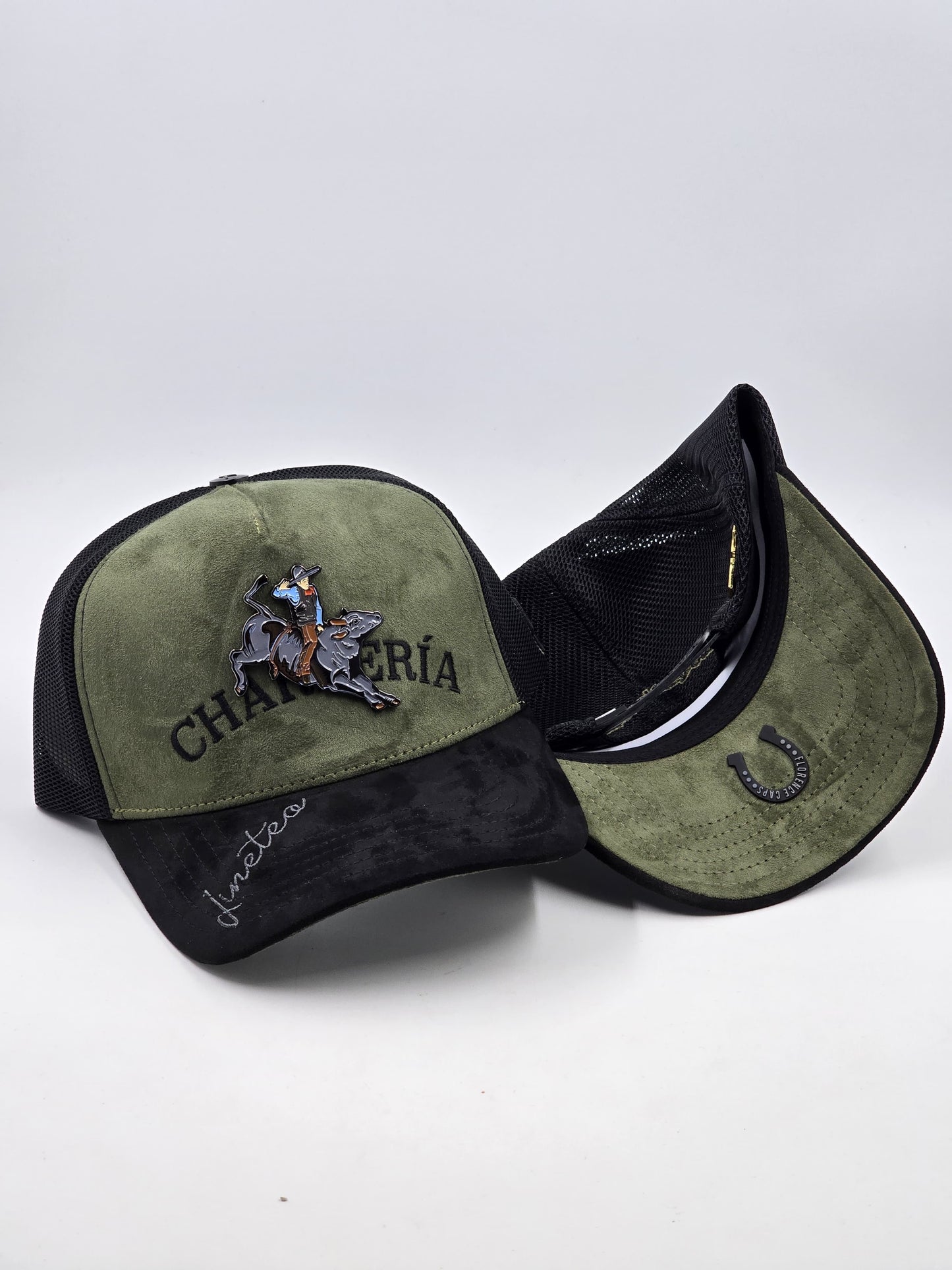 Charreria Jineteó Suertes Charras color verde negro