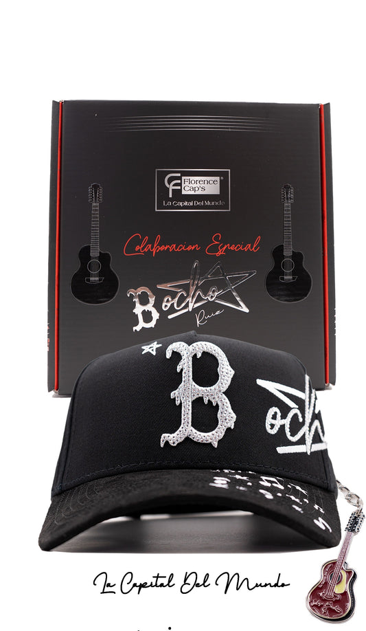 Colaboración Bocho Ruiz x Florence Cap’s