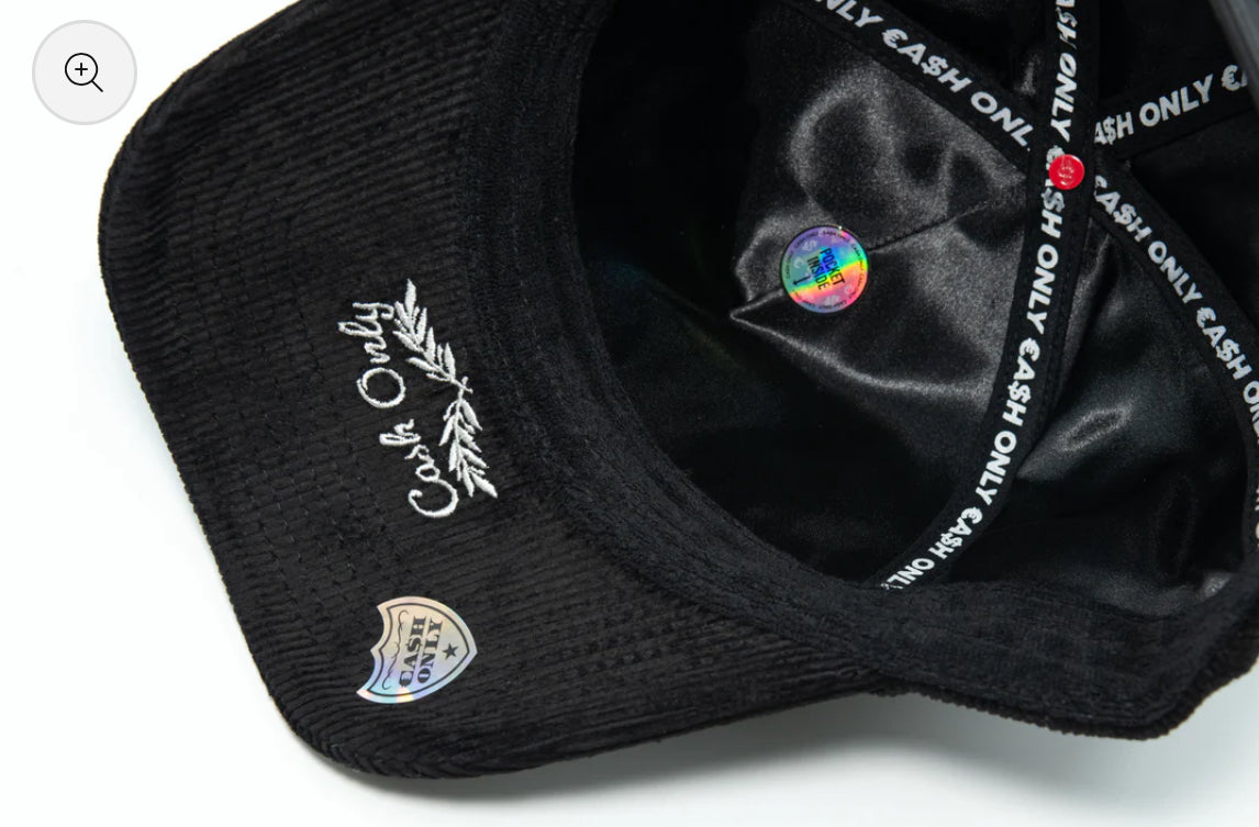 Cash Only NY full Black