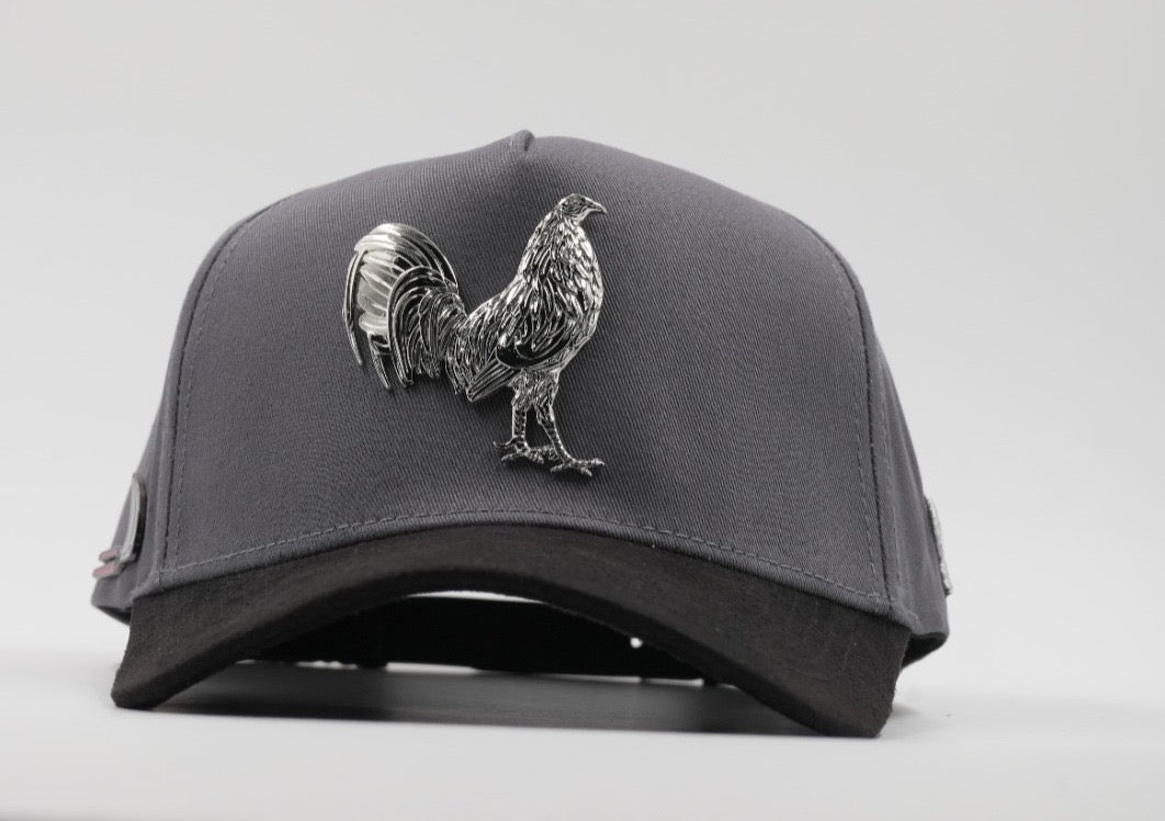 GALLO PUESTOS QUINCE GRIS NEGRO