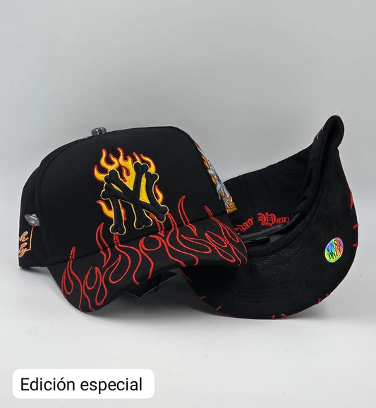 Cash Only Red Orange