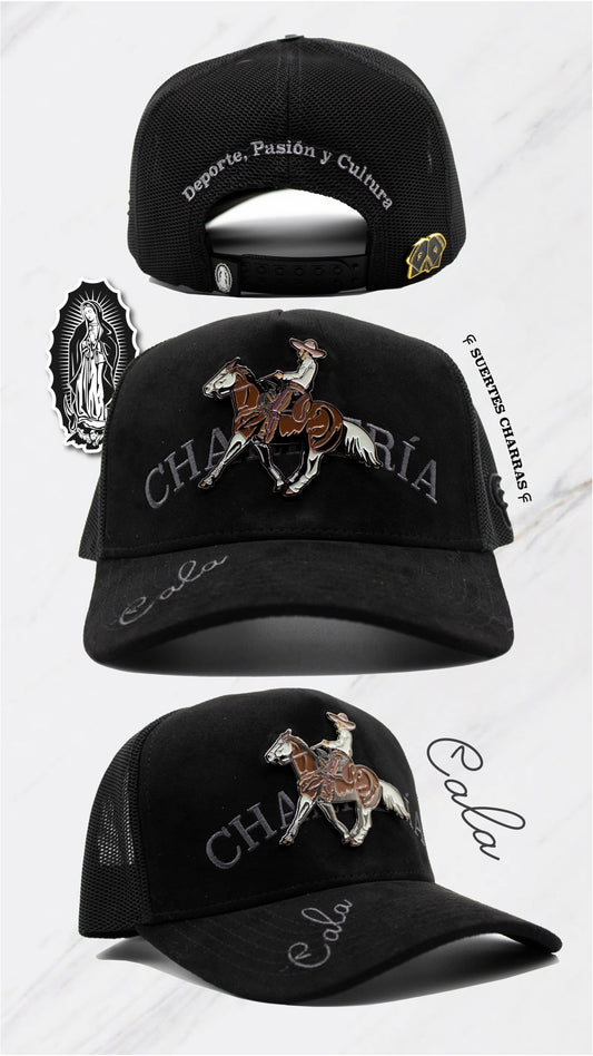 Charreria Cala Suertes Charras color negro