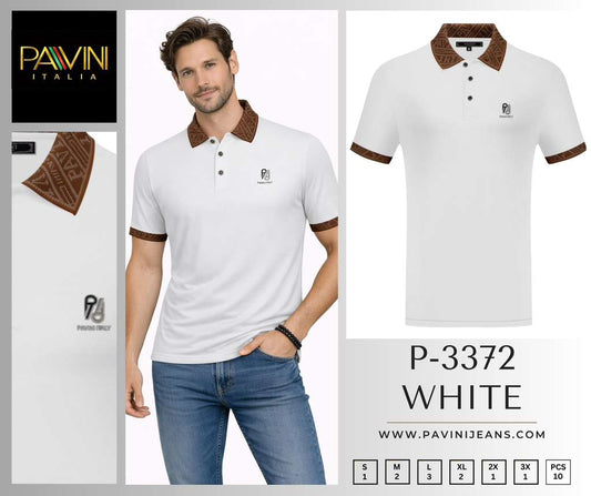 Pavini Polo White