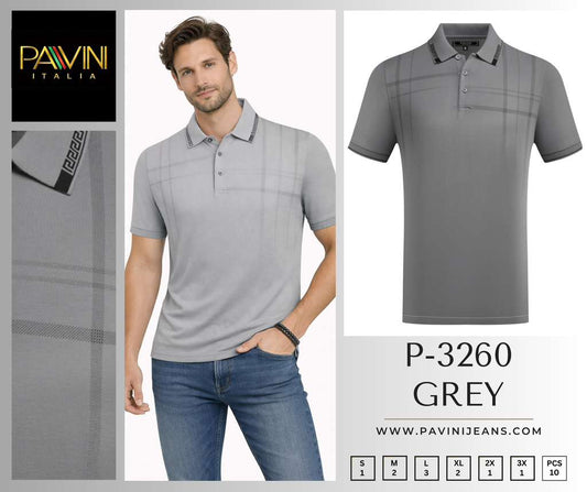 Pavini Polo Grey