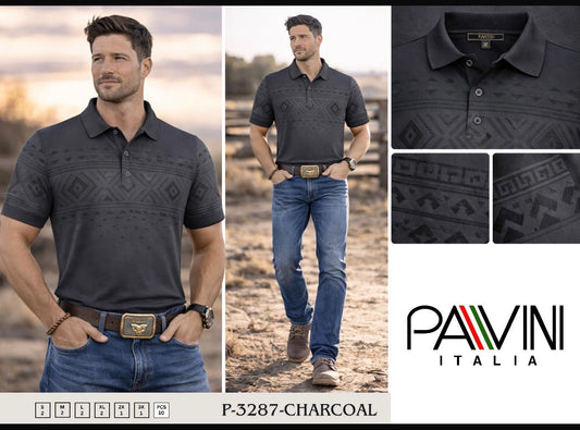 Pavini Polo Charcoal