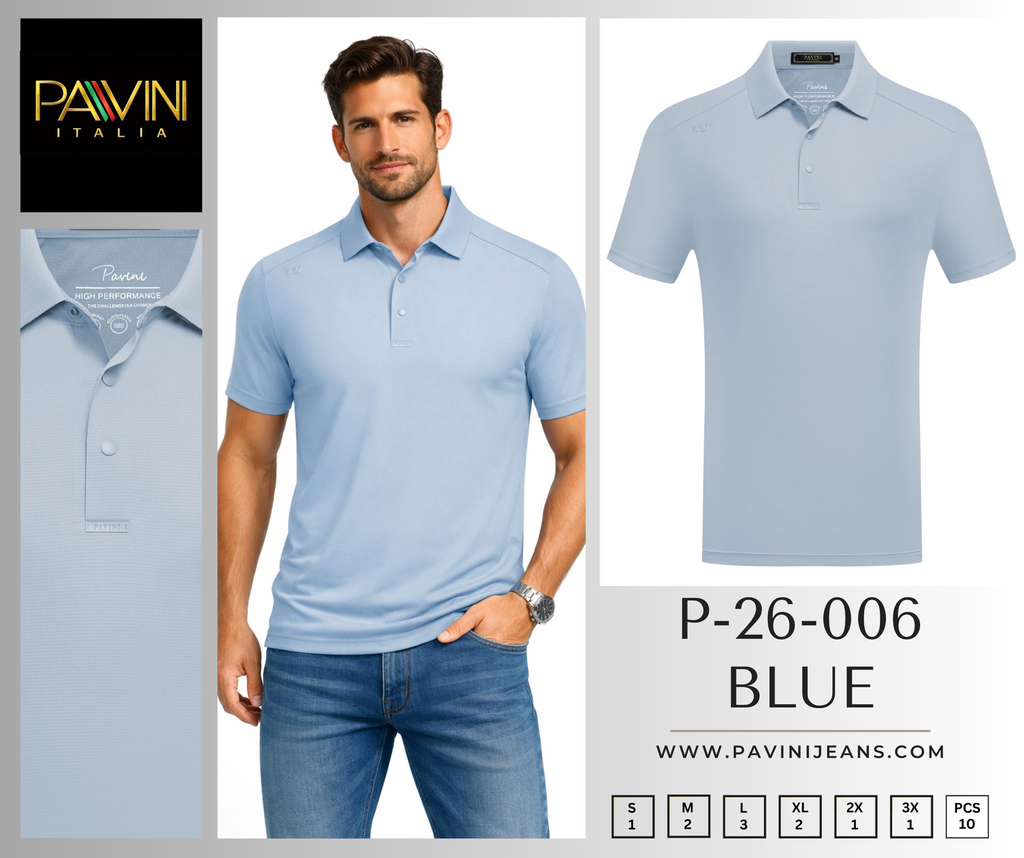 Pavini Polo Blue